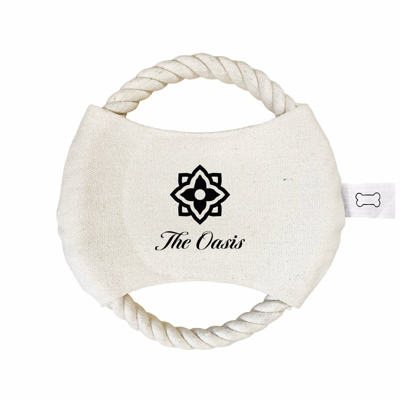 Canvas Rope Disc - Full Color Imprint