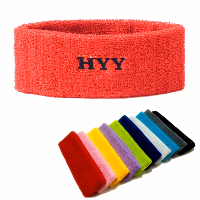 Embroidery Sports Sweat Headband
