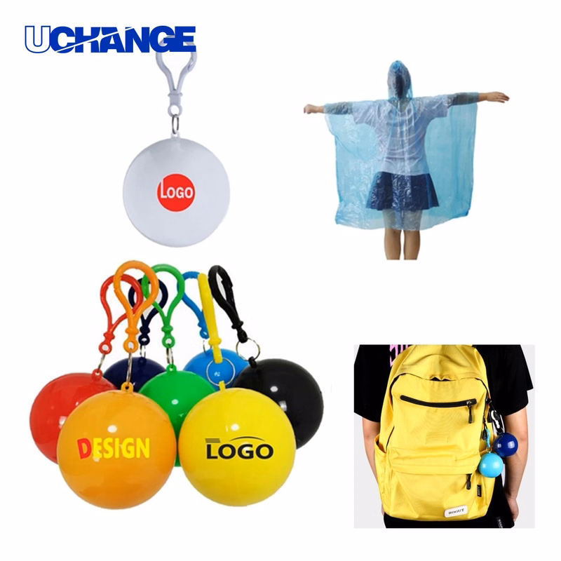Handy Portable Disposable Emergency Raincoat Ball