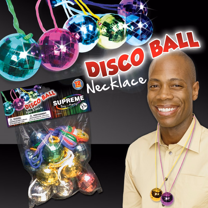 Disco Ball Necklaces