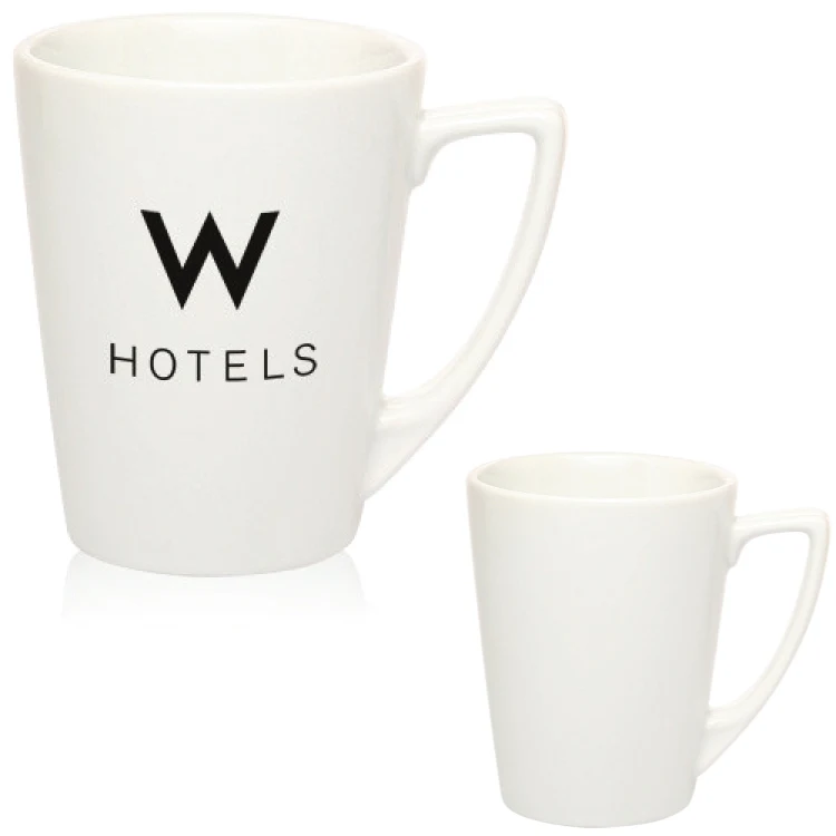 10oz. Latte Vitrified Porcelain Mug 1