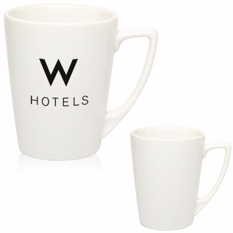 10oz. Latte Vitrified Porcelain Mug