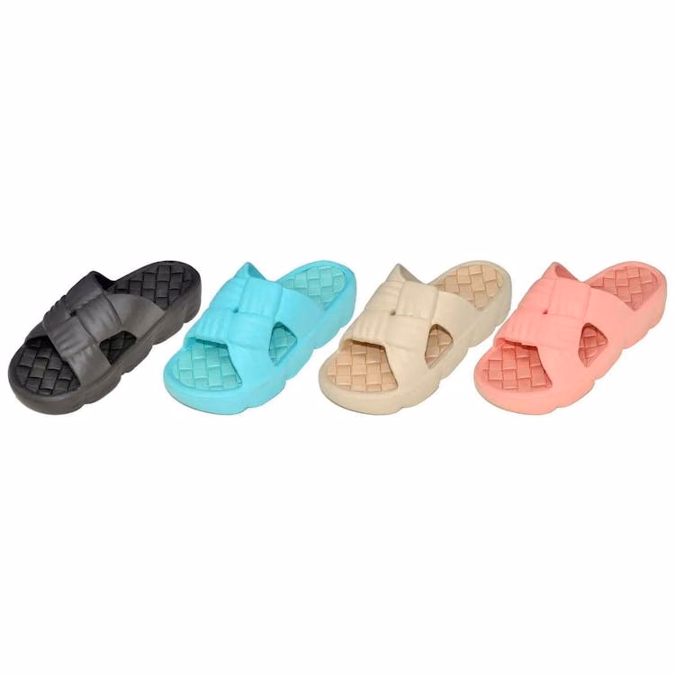 Basketweave Slides - Assorted