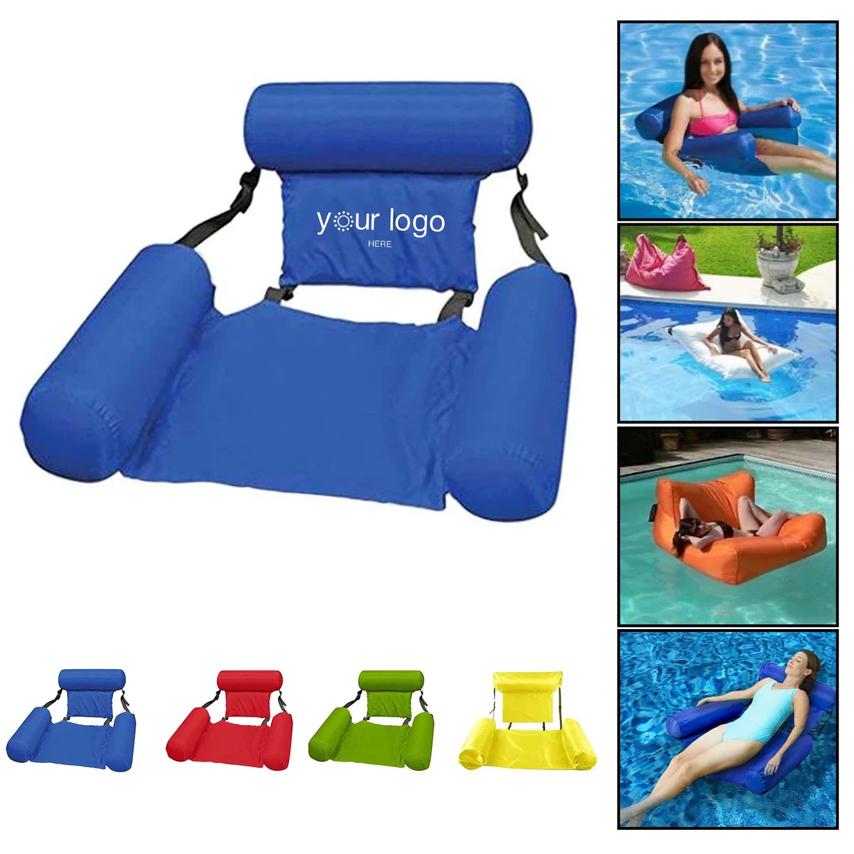 Foldable Backrest Inflatable Chairs 1