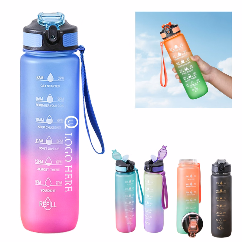 29.6 Oz Motivational Sports Water Bottle
