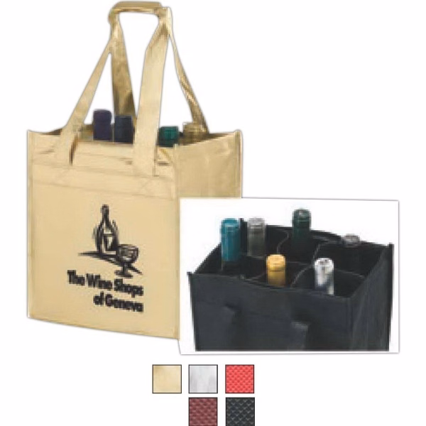 Domestic Bag, Six Bottle Wine Bag