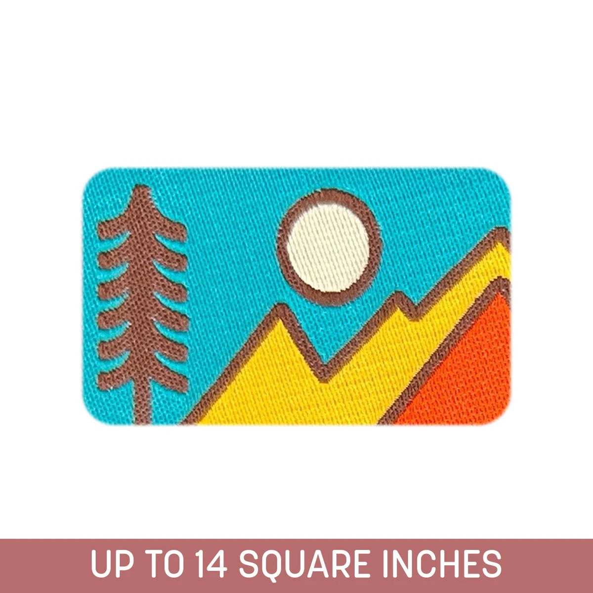 Woven Patch (Iron-On) Up To 14 Sq. In 1
