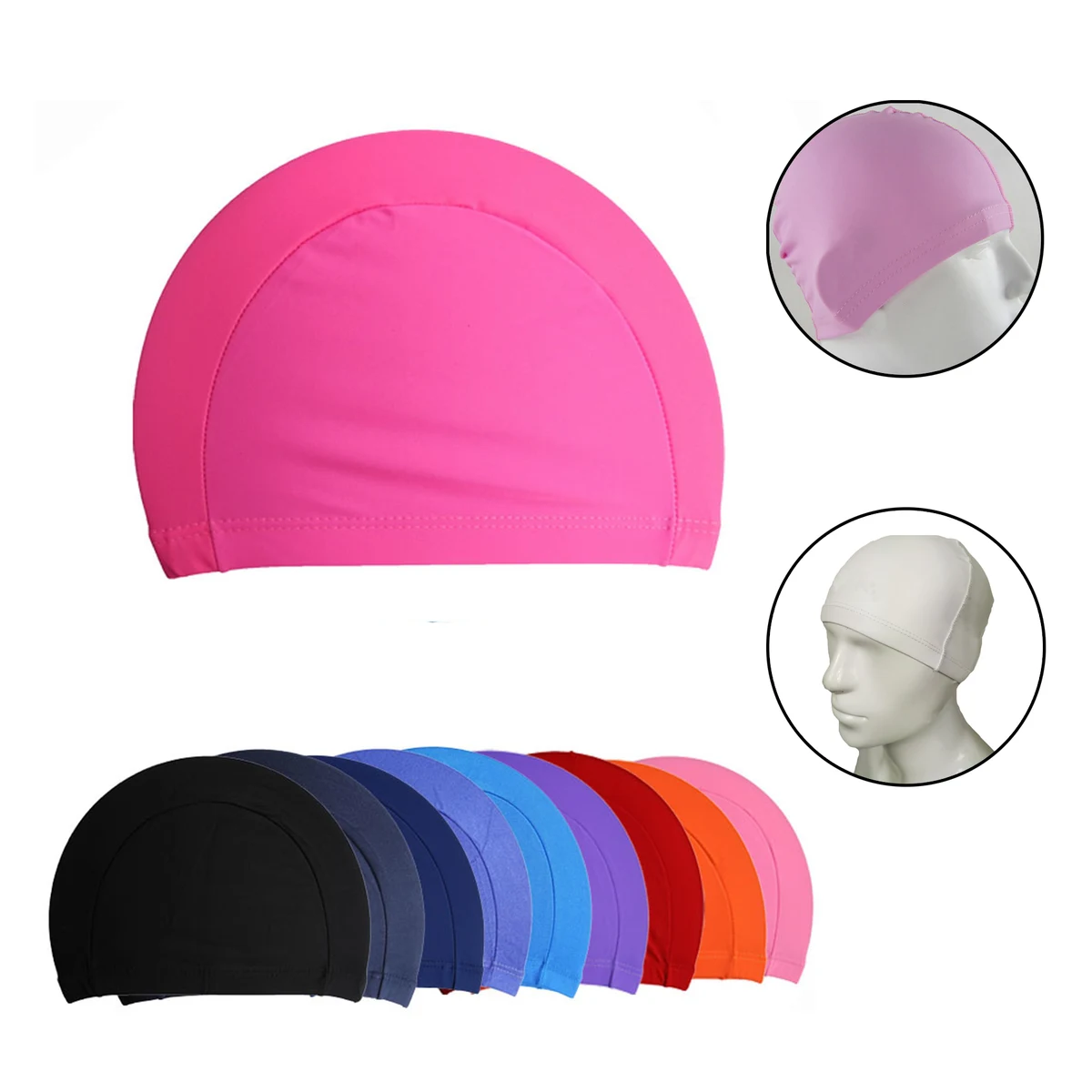 Swimming Hat Bathing Cap for Women Men 1