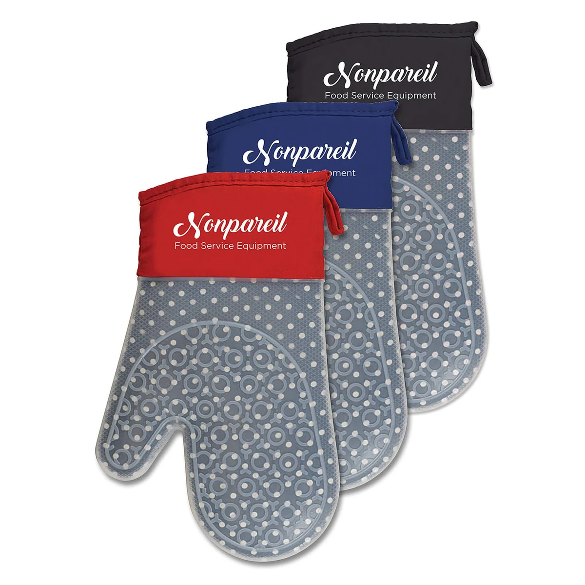 Pattern Play Silicone Oven Mitt 1