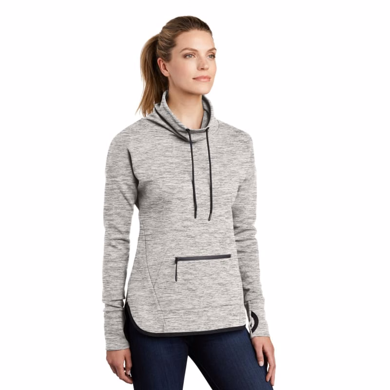 Sport-Tek Women's Triumph Cowl Neck Pullover