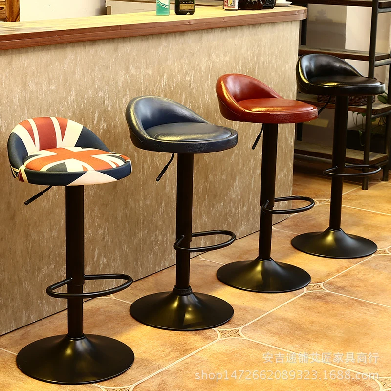 Bar Stool With Backrest 1