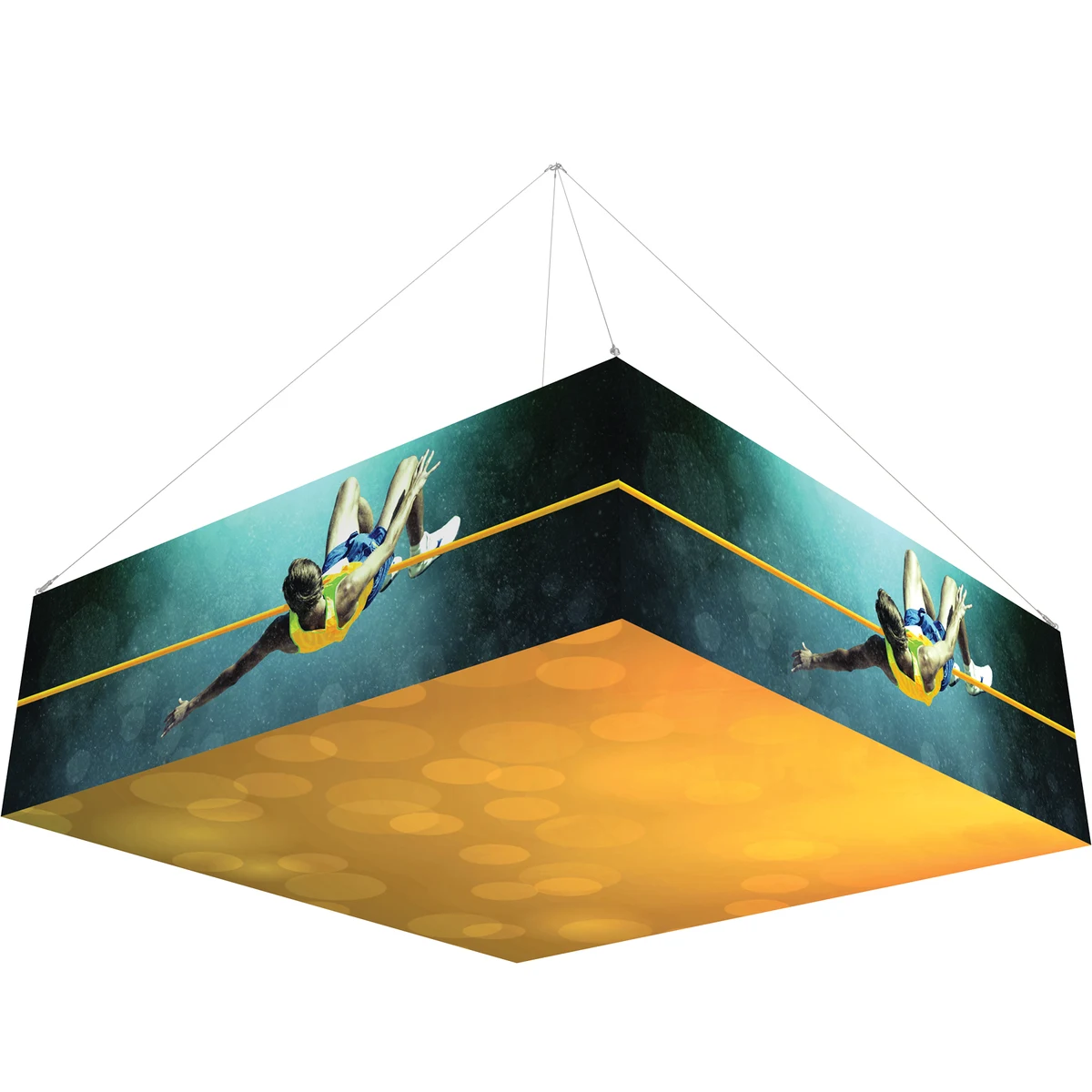 Formulate Backlit Square Hanging Structure 1003 1