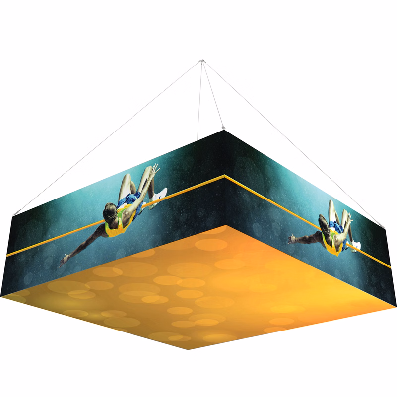 Formulate Backlit Square Hanging Structure 1003