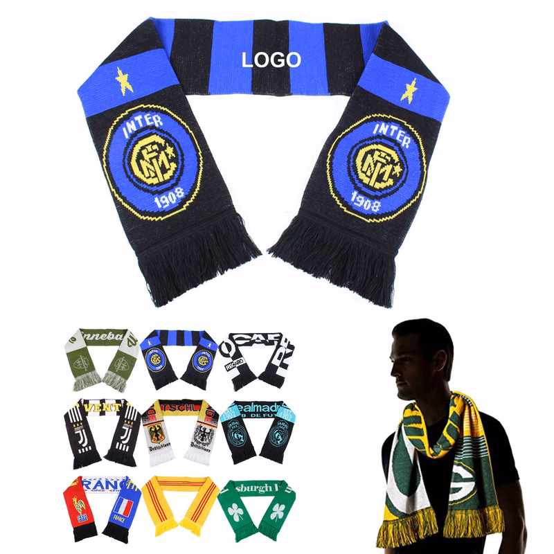 Soccer Fans Fringe Scarf