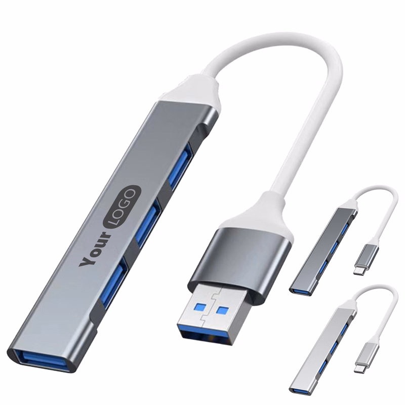 Alloy Multi Functional Notebook Hub Usb Interface