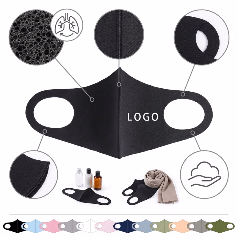 Printed Reusable Ice Silk Mask