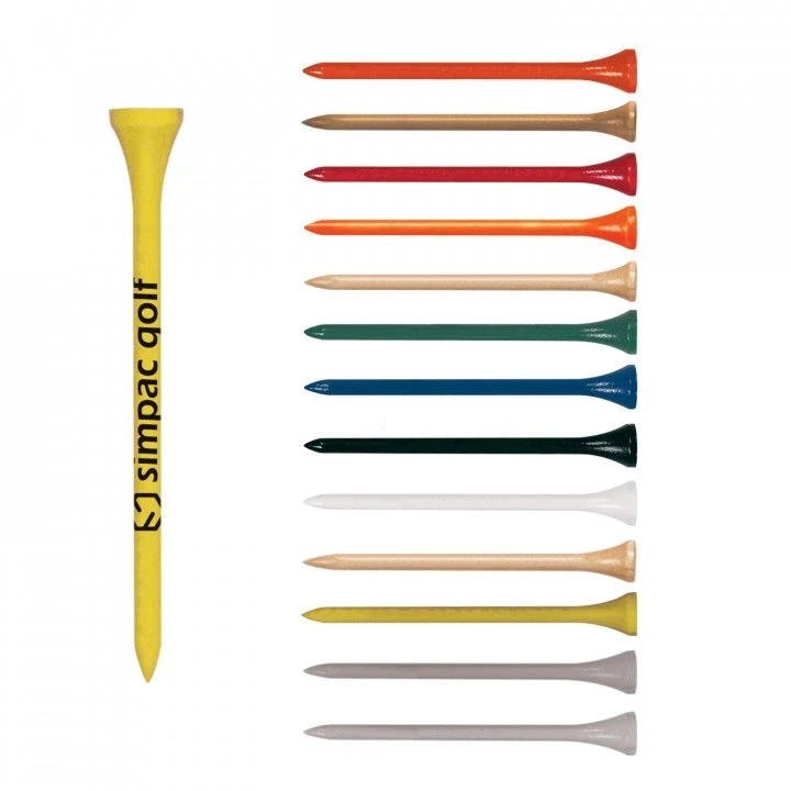Custom 3 1/3" Plastic Golf Tee 1