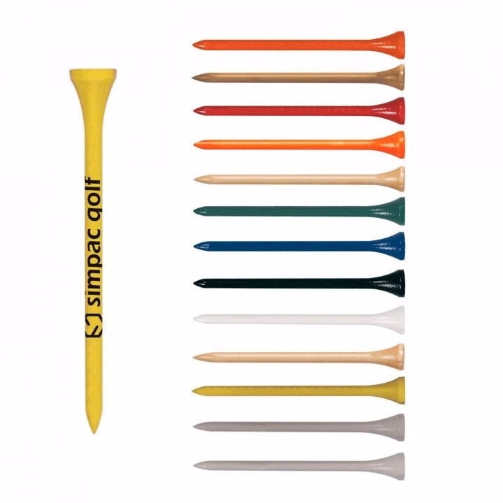 Custom 3 1/3" Plastic Golf Tee