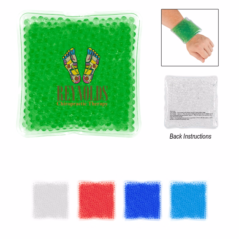 Square Gel Beads Hot/Cold Pack