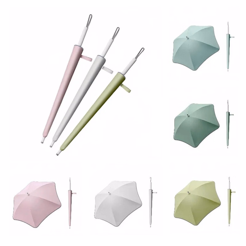 Creative safety bag angle stab proof long handle umbrella