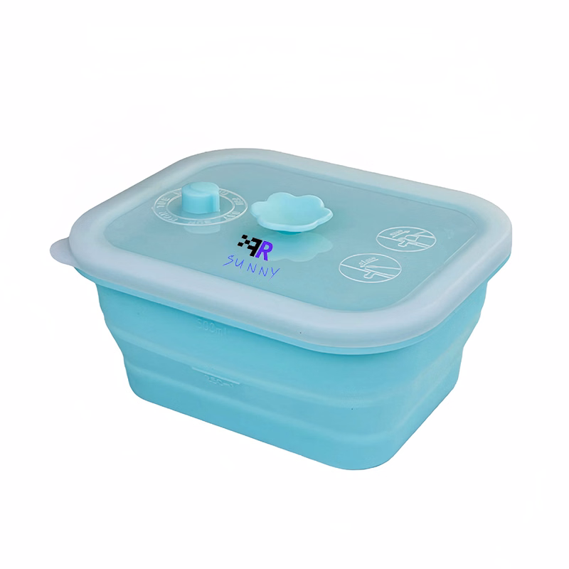 Foldable Food-Grade Silicone Storage Container