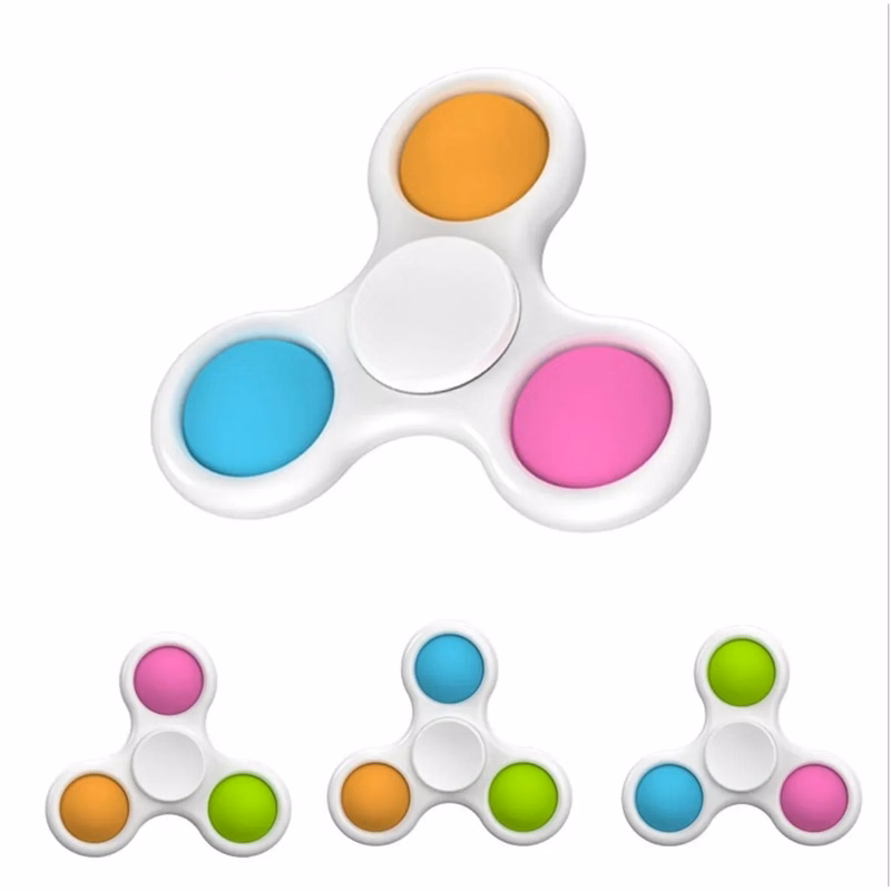 Fidget Spinner with Bubble Stress Reliever