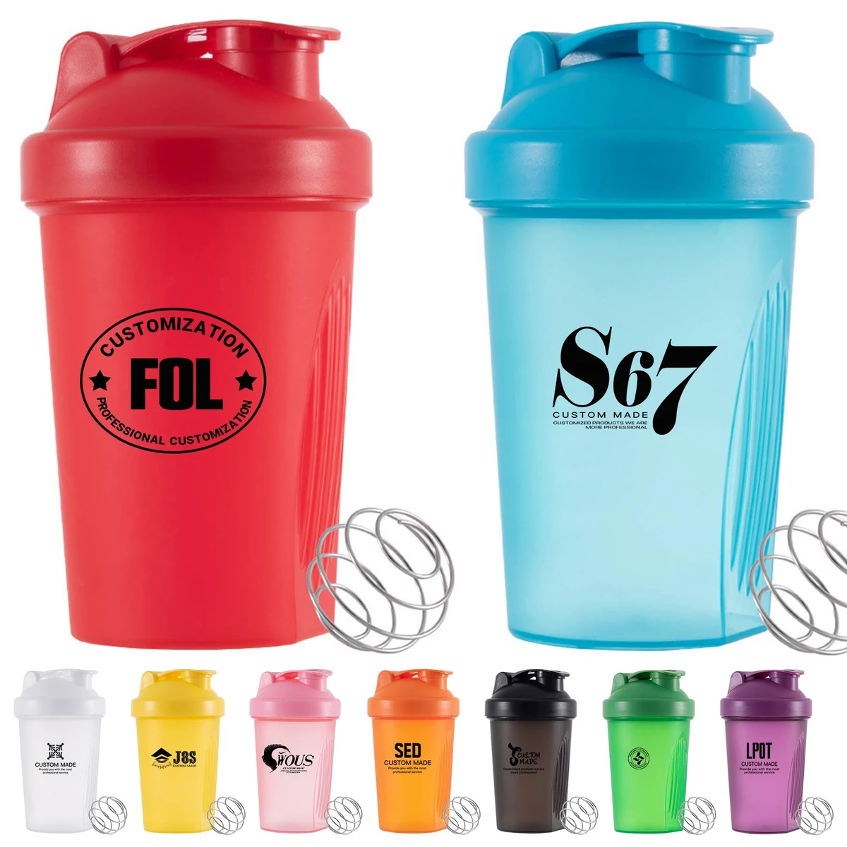 14oz Protein Shaker Cup Bottle 1