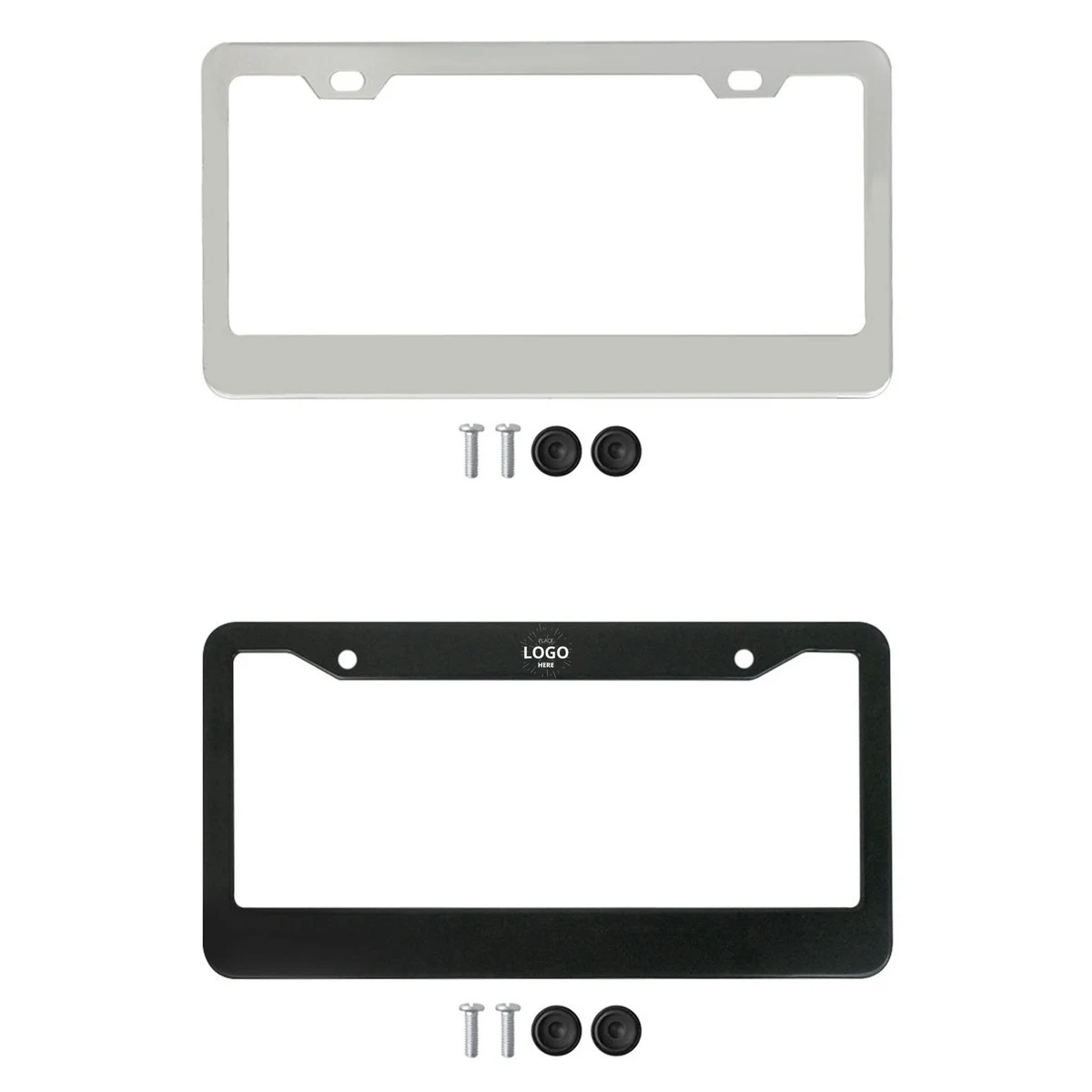 Aluminum Alloy Automobile Special License Plate Frame 1