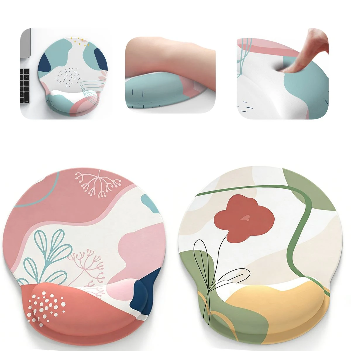 Non Slip Silicone Wrist Rest Mouse Pad 1
