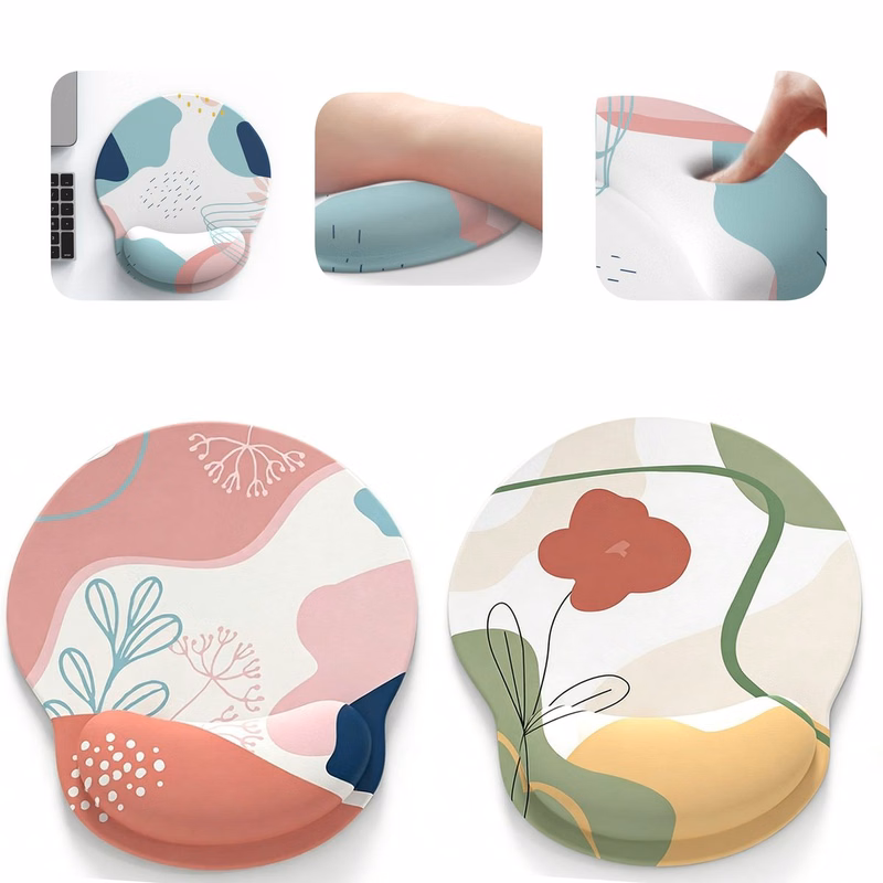 Non Slip Silicone Wrist Rest Mouse Pad