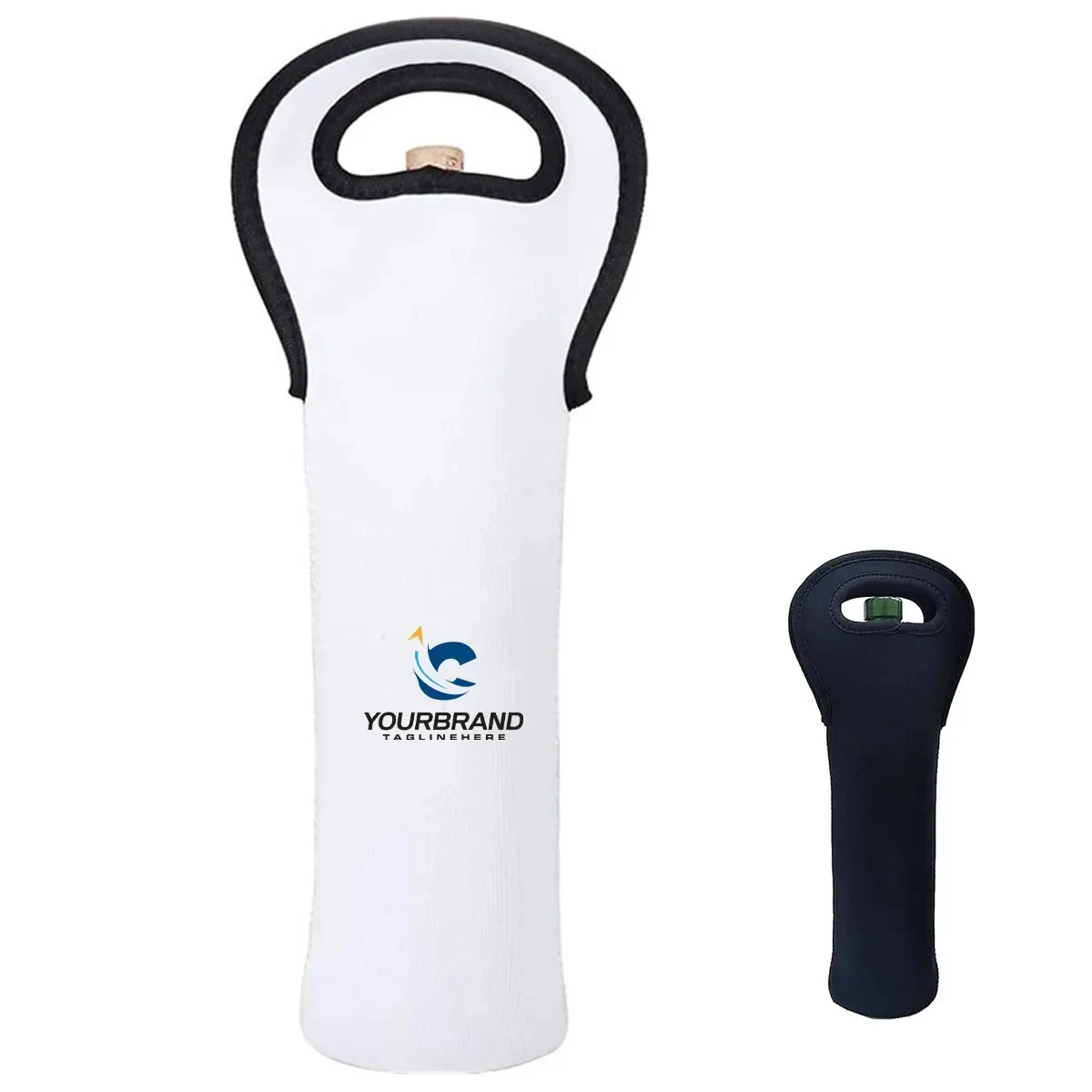 Neoprene Single Wine Bottle Holder Cooler Tote Bag 1