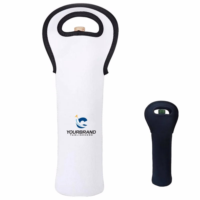 Neoprene Single Wine Bottle Holder Cooler Tote Bag