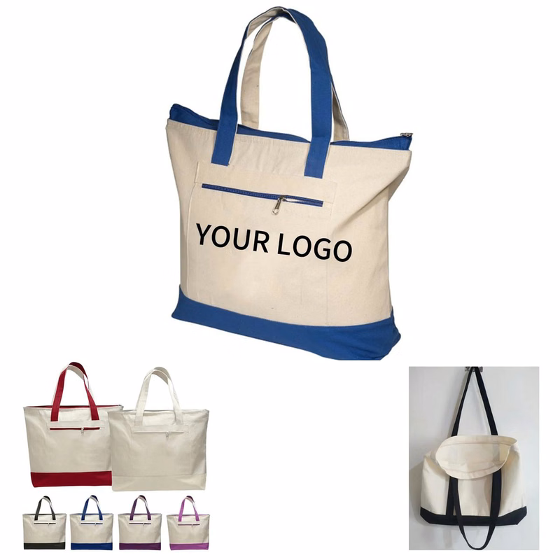 Cotton Canvas Tote Bag for Daily Essentials