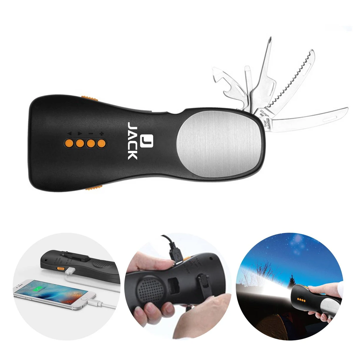 Multifunction Flashlight Hardware Tools 1