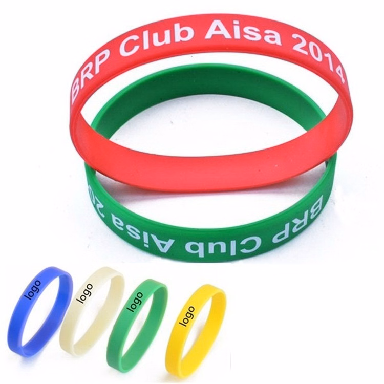 Screen Printed Silicone Bracelet