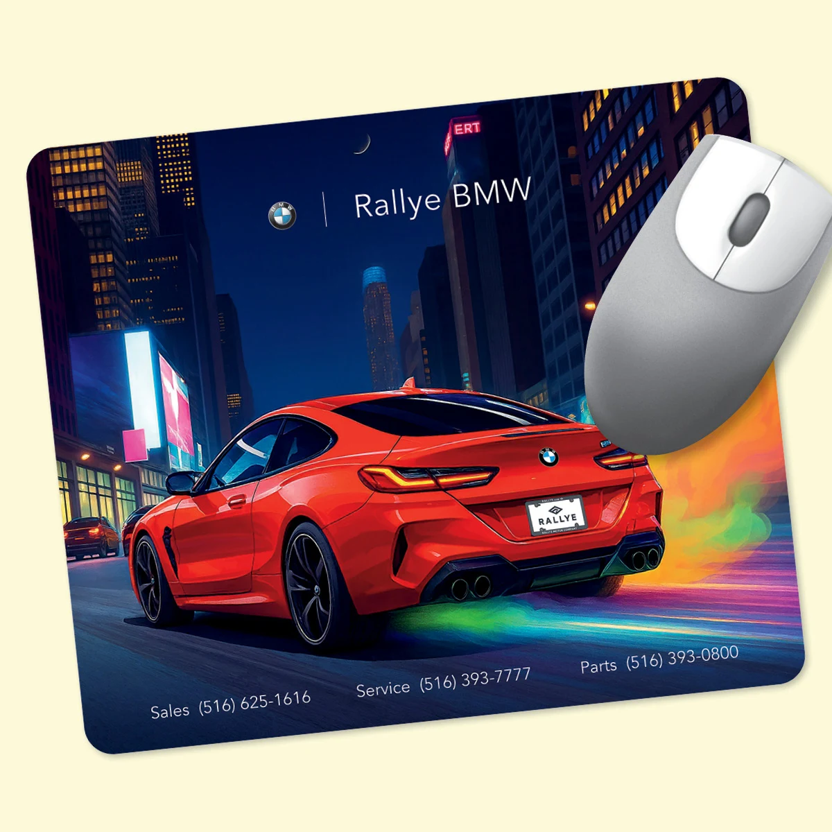 Peel&Place 8"x9.5"x.015" UltraThin, Hard Surface MousePad 1