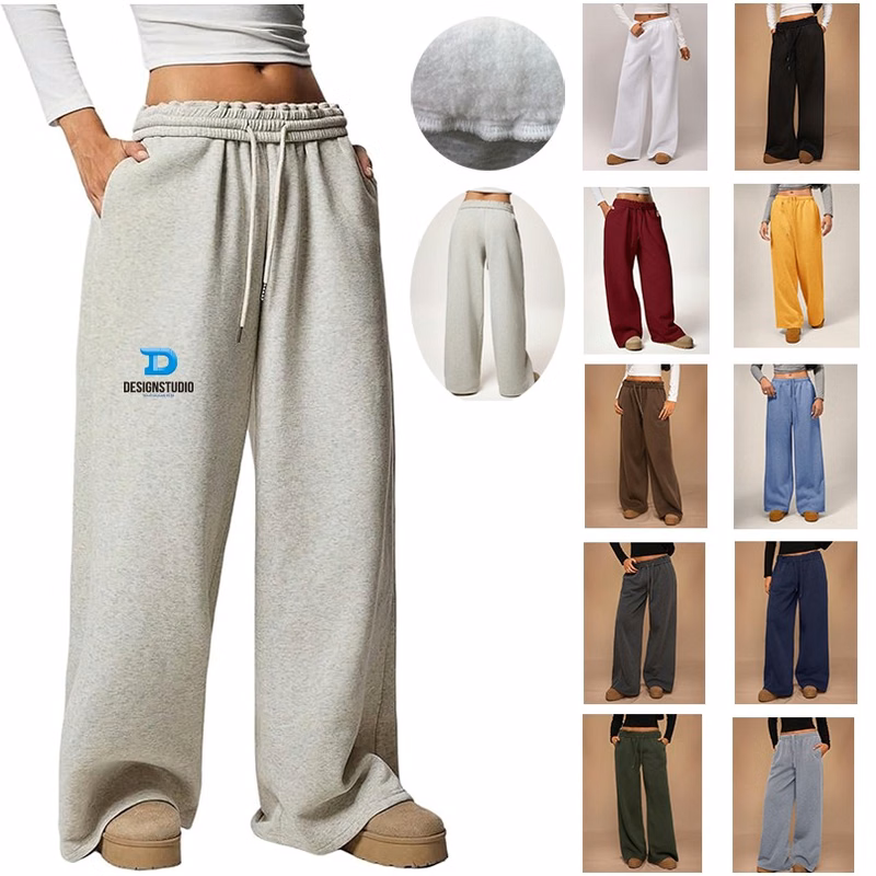 Womens Wide Leg Sweatpants Casual Loose Yoga Pants