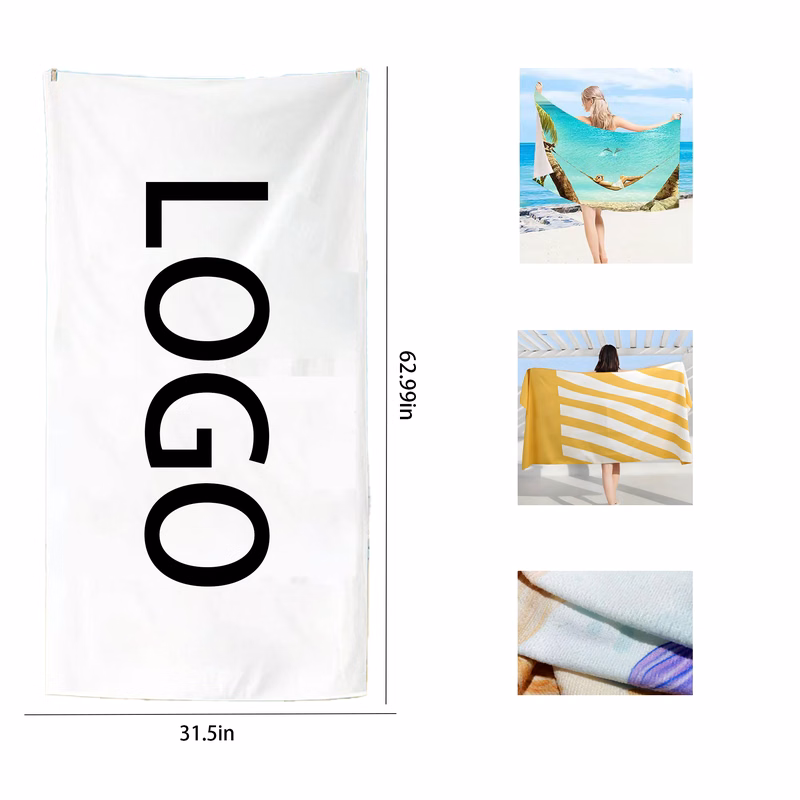 Ultra-Absorbent Lightweight Beach Pool Towel