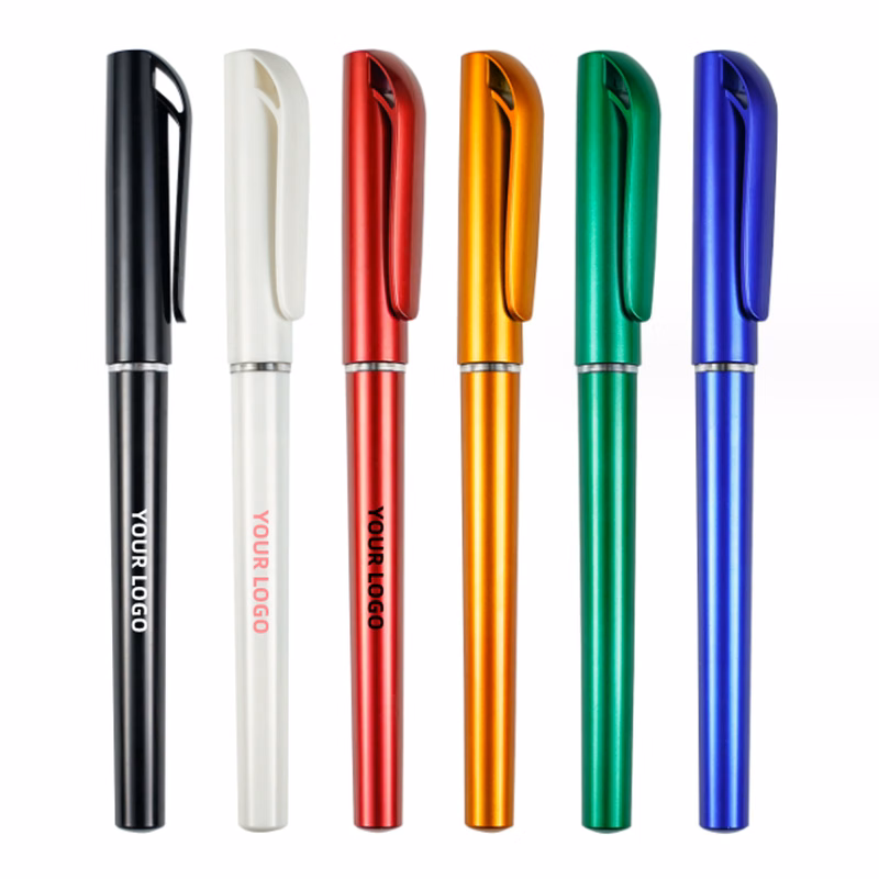 Signature pen customized logo promotional gift advertising water-based pen black 0.5mm high-end