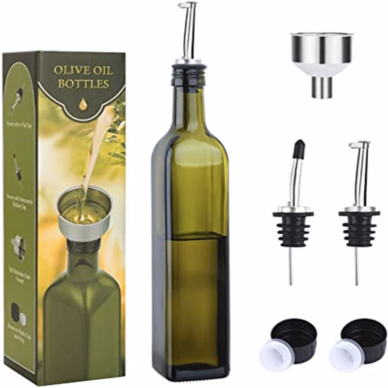 Olive Oil Bottle Dispenser 8Pcs Set