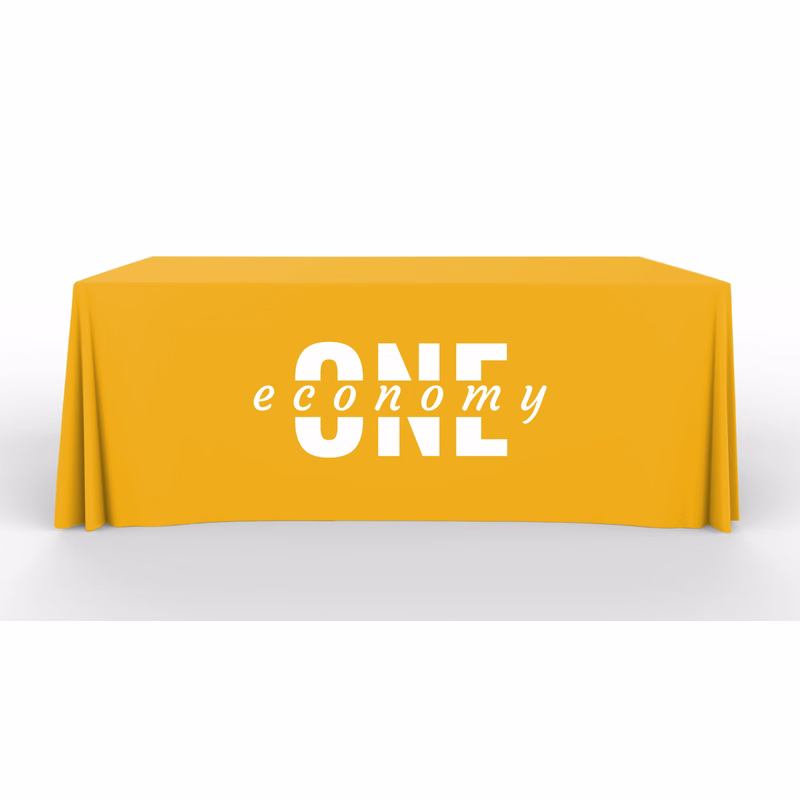 4' Table Throw, 1 Color Imprint