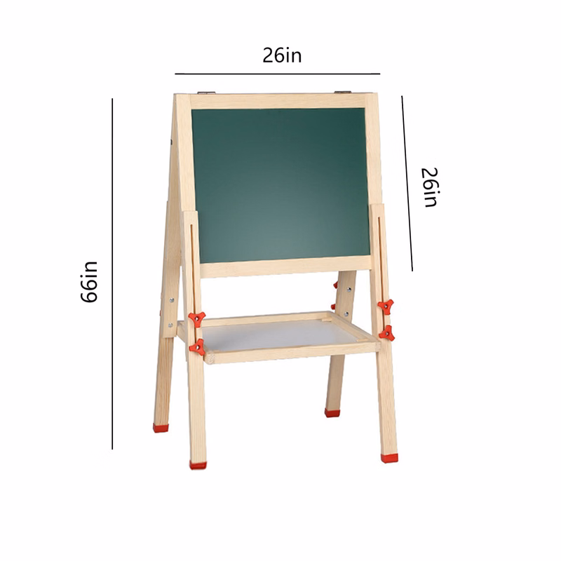 Double-sided Magnetic Erasable Easel Stand