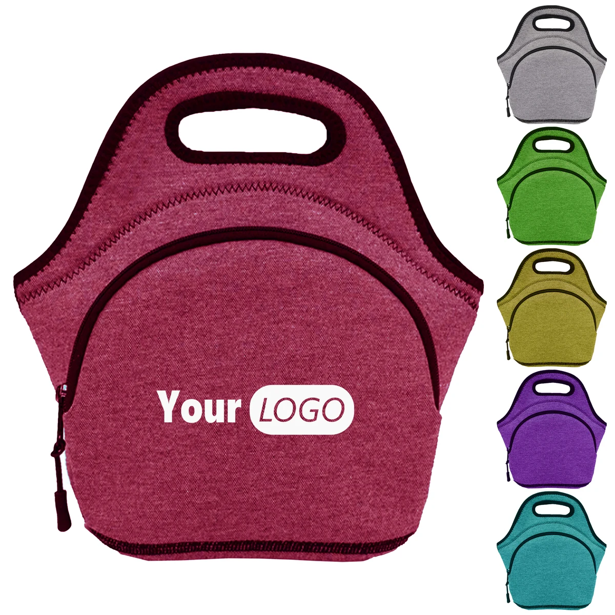 Neoprene Versatile Insulated Lunch Tote Bag For Work Or Play 1