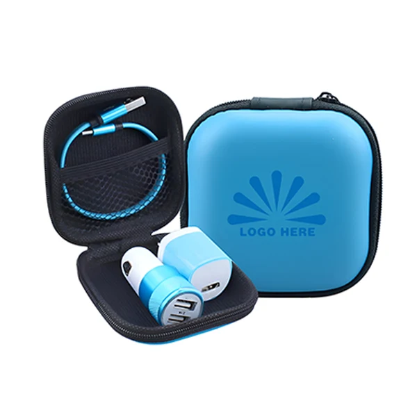 MOQ50 Custom USB Charger Set With Multiple Ports 1