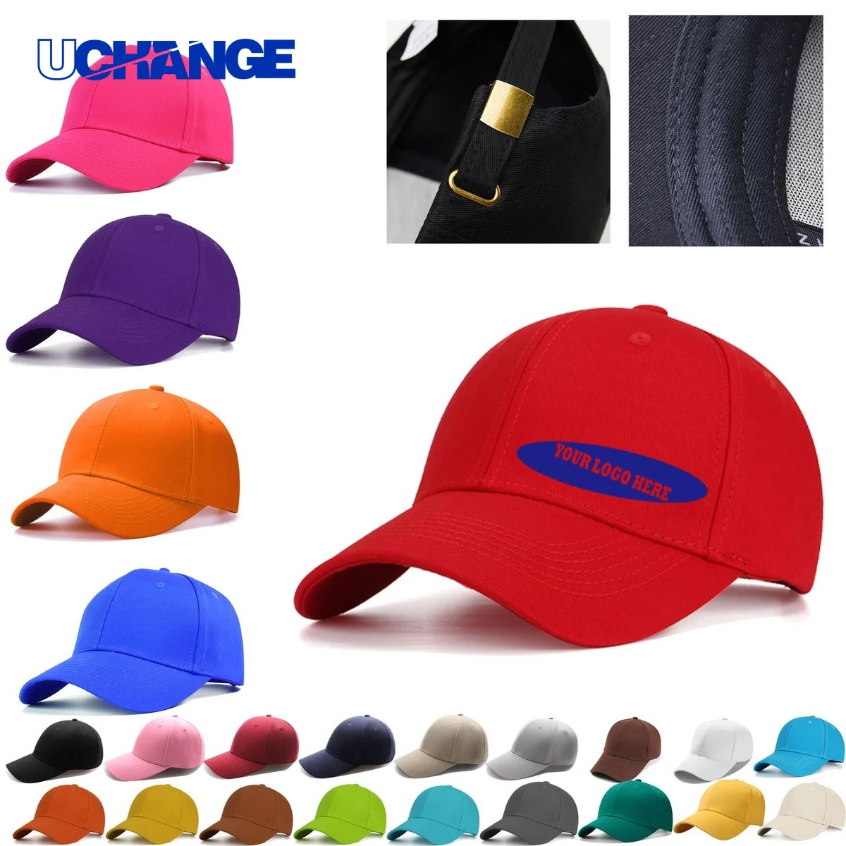 Custom Logo Unisex Baseball Cap 1