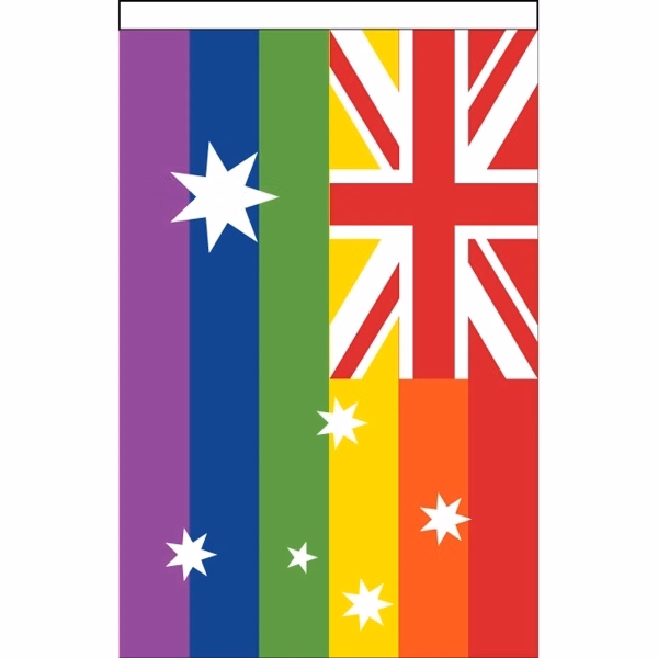 Australia Pride Deluxe Garden Flag