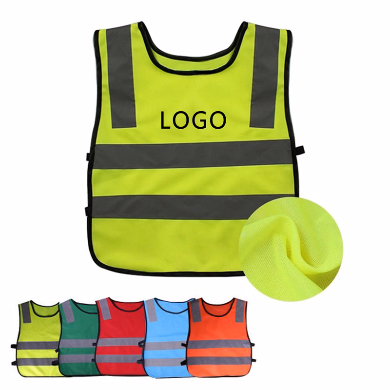 Kids Reflective Safety Vest Night Visibility