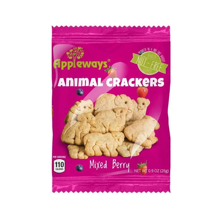 Appleways Animal Crackers - Mixed Berry 0.9oz 1