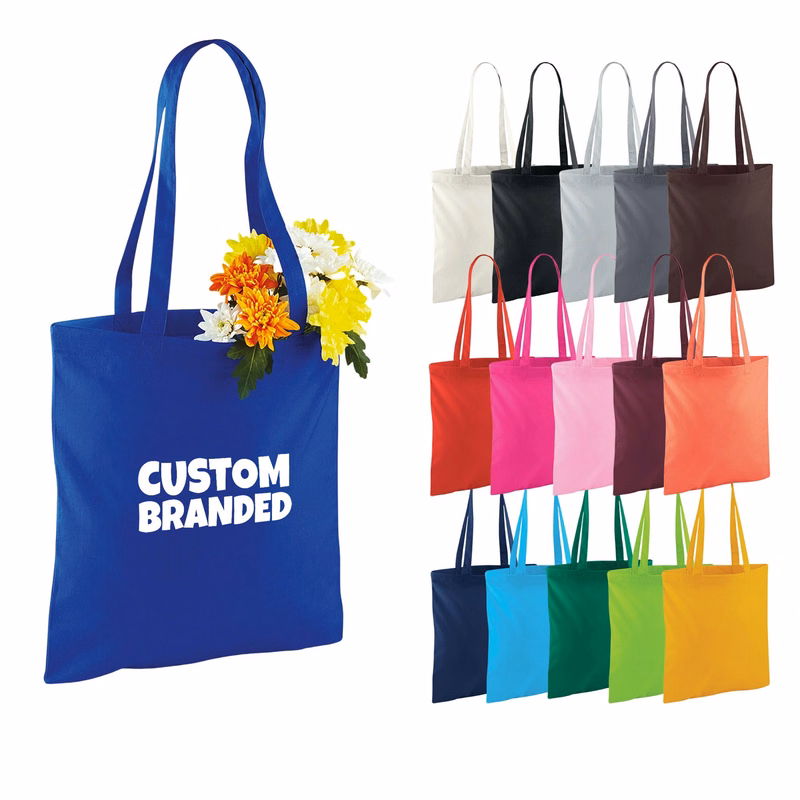 6 Oz. Liberty Cotton Canvas Tote Bags For Life