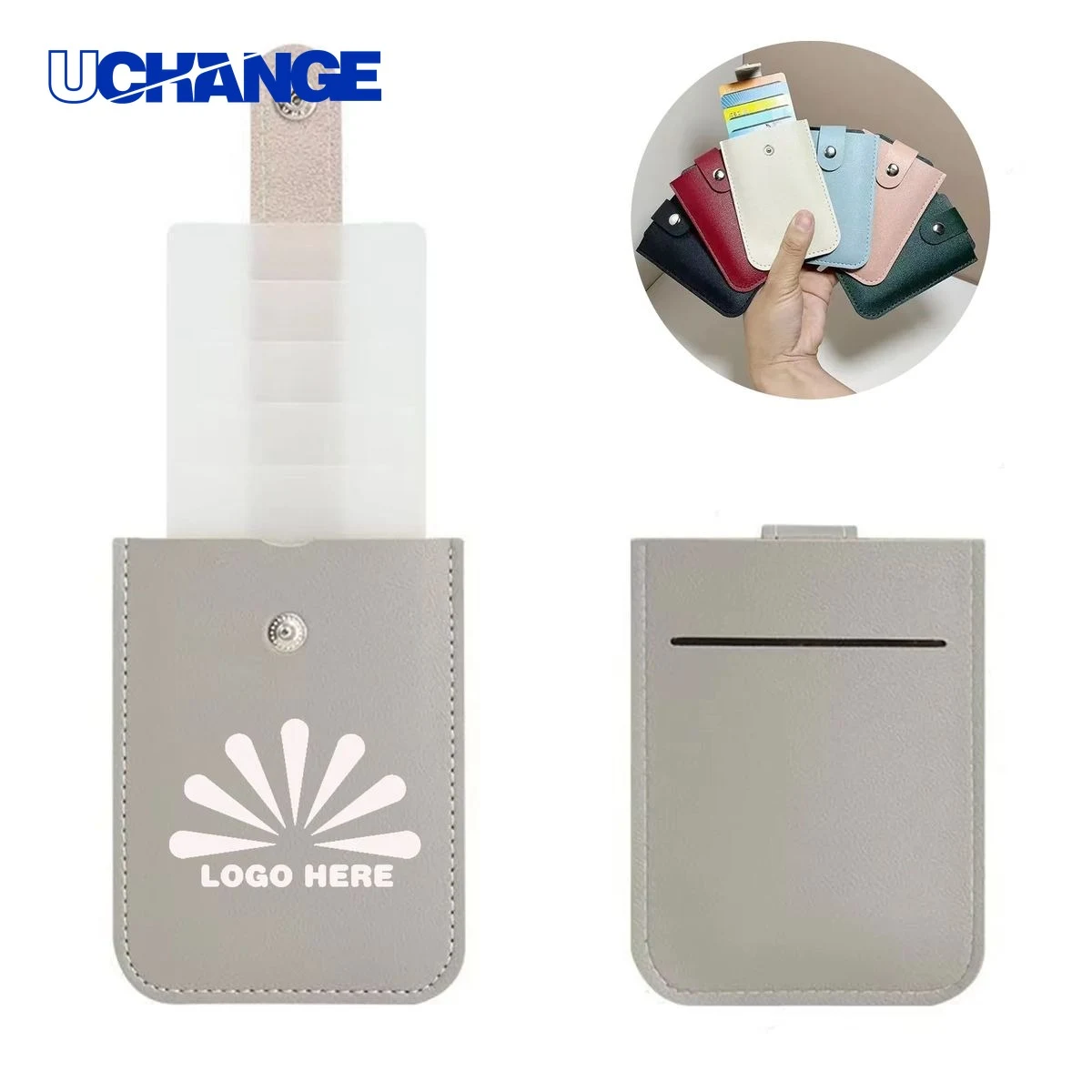 Pull-Out Multi-Card Holder Organizer with Custom Logo 1
